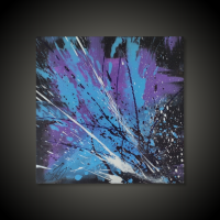 Eclats d'énergie - fond noir