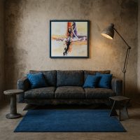 Mystère en expansion - Peinture abstraite de Géry Flag